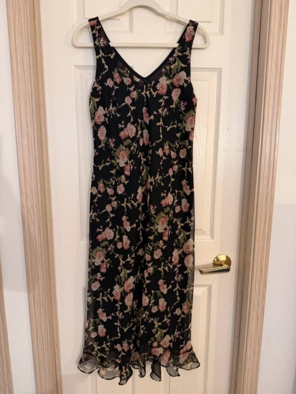 Positive Attitude Vintage Dress with matching shawl